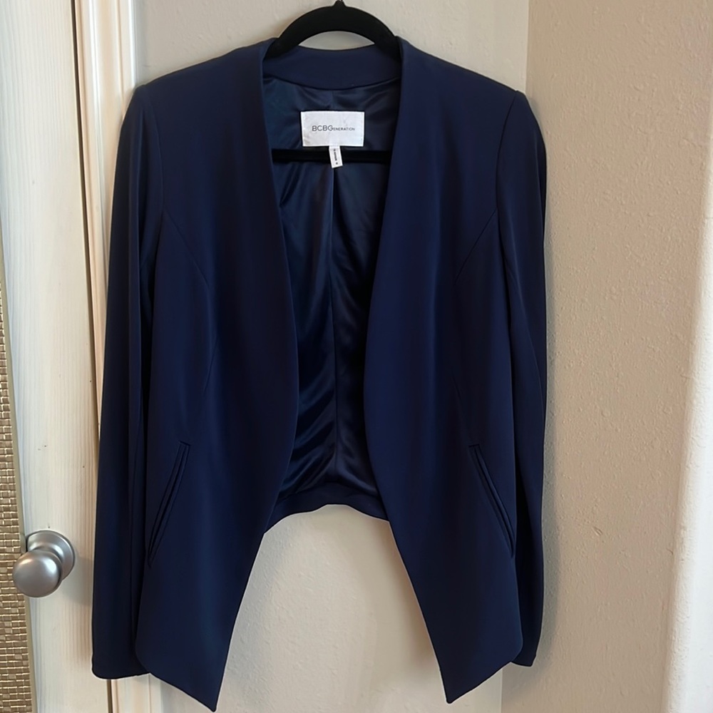 BCBG small navy blue blazer